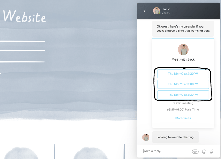 Intercom Meeting Scheduler